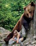 animales - Un oso recien enamorado