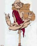 dibujos - Los monjes budistas tienen truco para levitar