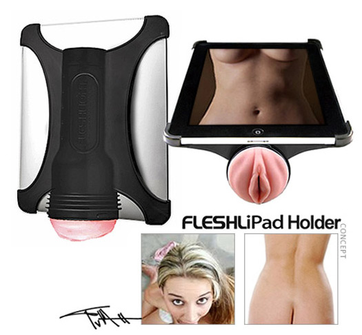 FLESHiPad - El co�o vibrador para el iPad